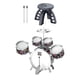thumbnail image 3 of Juego De Batería De Jazz Para Niños Que Incluye Tom, Platillo, Baqueta Y Taburete Para Niños Y Niñas, 3 of 5