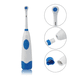 thumbnail image 4 of Cepillo De Dientes Eléctrico A Pila Con Base Y 3 Cabezales, 4 of 6