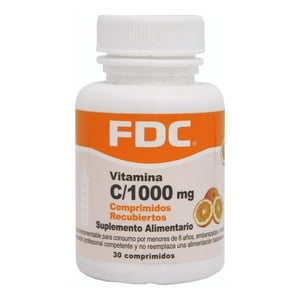 Fdc - Vitamina C 1000 X 30 Comprimidos