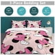 thumbnail image 5 of Minnie MouseCartoon Collection 3-Piece Comforter Set, Personalized Bedding Decor for Kids And Teens Bed Sheets, 5 of 5