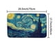 thumbnail image 5 of 1pc Van Gogh Shower Curtain with 12 Hooks and Non-Slip Bathroom Rug - Perfect for Bathroom Decor and Organization, 5 of 5