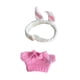 thumbnail image 3 of Suéter Y Diadema Para Muñecas De 2 Piezas, Accesorios Para Muñecas De 15 A 17 Cm, Muñecas De Niño, Color Rosa, 3 of 3