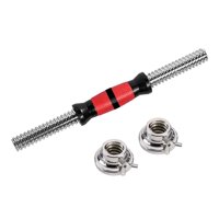 Ioensy - Barra Para Mancuernas Con Mango Roscado Para Accesorios De Levantamiento De Pesas, Ejercicio De 45 Cm