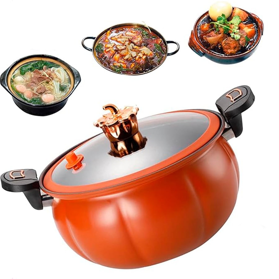 Aventura Store - Olla A Presión Antiadherente De 26cm Naranja