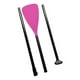 thumbnail image 1 of Remo Para Deportes Acuáticos, Remo De Aleación De Aluminio Para Navegación, Surf, Piragüismo, Color Rojo Rosa, 1 of 3