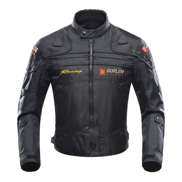 Chaqueta de Moto BORLENI con Armadura Certificada CE