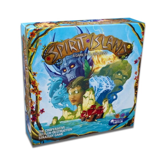 Juego de mesa Greater Than Games Spirit Island Base para 1-4 jugadores