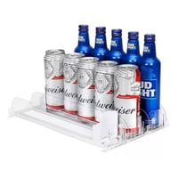 Partyglobos - Contenedor Latas Bebida Dispensador Organizador Refrigerador