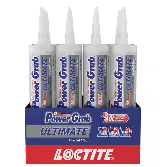 Adhesivo Loctite Power Grab Ultimate 266 ml, paquete de 12