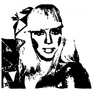 Rienda Libre Graphics - Decomural Lady Gaga Pop Music Ws-33970