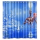 thumbnail image 1 of Cortina de ducha de Iron Maiden, juego de cortina de baño con ganchos, tamaño 60 x 72 pulgadas, 1 of 3