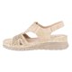 thumbnail image 3 of Sandalia Confort Ajustable Selim Beige Passer, 3 of 6