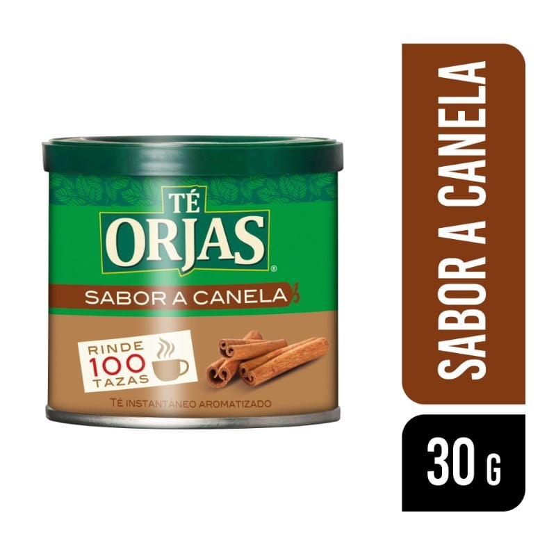 Té Instantáneo Sabor Canela Lata 30 g Orjas