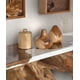 thumbnail image 2 of Set de 3 Jarrones Mini de Madera de Teca AFD Home Estilo Orgánico Moderno, 2 of 9