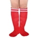 thumbnail image 4 of Calcetines de fútbol, calcetines de uniforme, calcetines de tubo hasta la rodilla, medias deportivas de algodón, 4 of 5