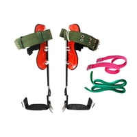 Ioensy - Juego De Picos De Árbol De Escalada De Acero Al Carbono Para Caza Escalada En Roca Camping 2 Engranajes