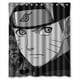 thumbnail image 1 of Cortina de ducha Naruto Uzumaki, juego de cortina de baño con ganchos, tamaño 60 x 72 pulgadas, 1 of 3