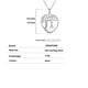thumbnail image 3 of 925 Collar De Árbol Eterno De La Vida De Plata De Ley Para Mujeres A Z Carta Inicial Collar Regalo De Joyería De Cumpleaños Aniversario, 3 of 5