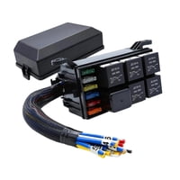 Ioensy - Caja De Relés De Fusibles Bloque De Fusibles A Prueba De Agua Y Caja De Relés Para Automóvil Camión Marino 24V 4Pin