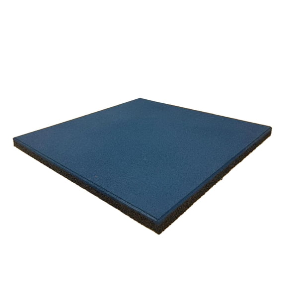Palmeta De Caucho 50x50x2,5 Cm Azul Patio Parque
