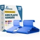 thumbnail image 1 of Perchas de plástico para niños Lifemaster 30 cm con muescas en los hombros, 100 piezas, 1 of 7