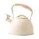 thumbnail image 4 of Tetera de Acero Inoxidable con Diseño Resistente Capacidad de 3L Silbato Audible y Mango Ergonómico Adecuada para Camping Senderismo Pesca Viajes y Beige, 4 of 5