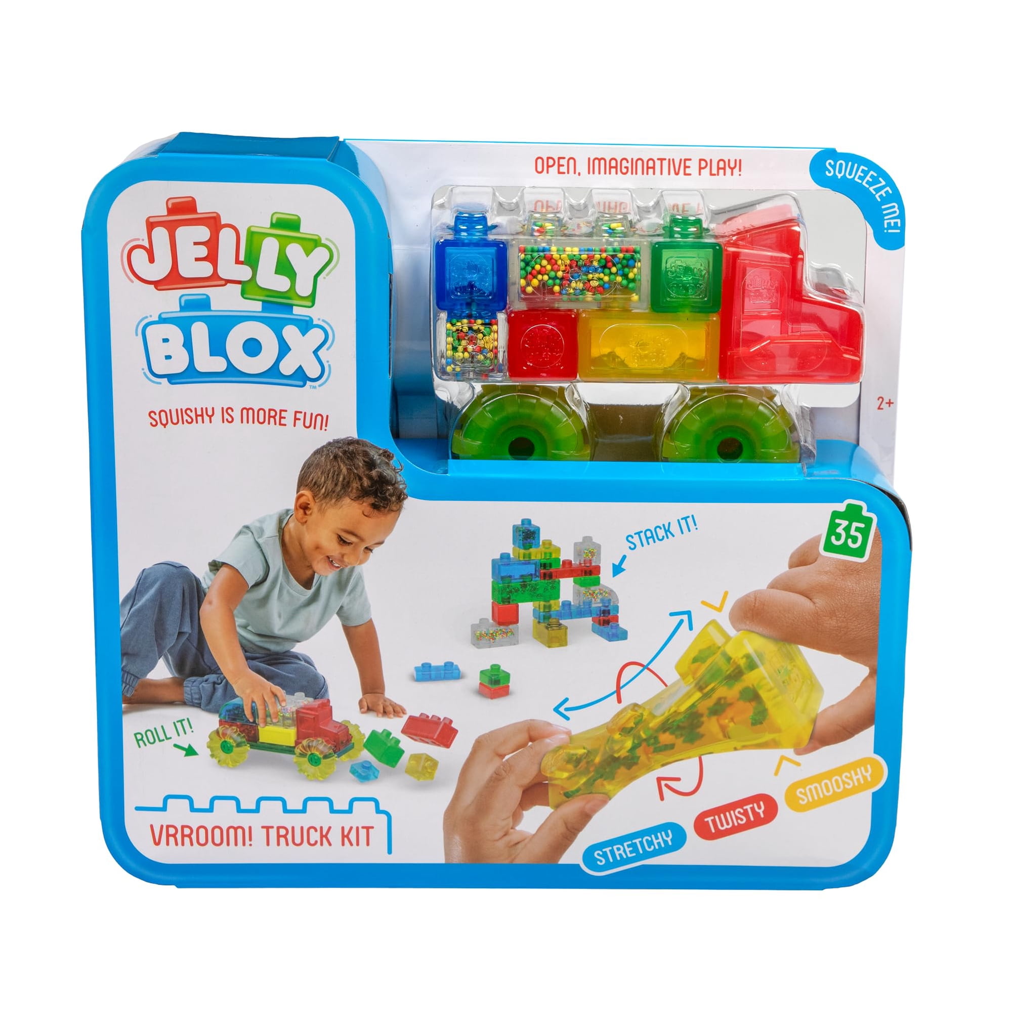 Bloques De Construcción Goliath Jelly Box Vrooom! Kit De Camión 2+