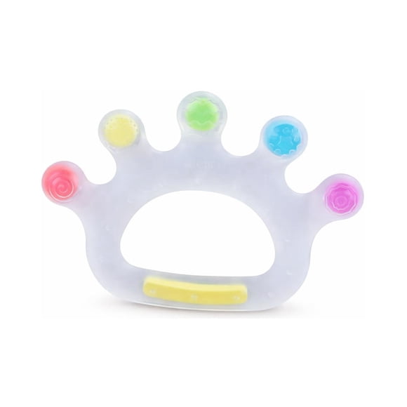 Mordedor Para Bebé Candy Crown De Silicona Refrescante