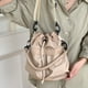 thumbnail image 5 of Bolso de hombro para mujer, pequeño, tipo cubo, de nailon, tipo tote, informal, tipo hobo., 5 of 7
