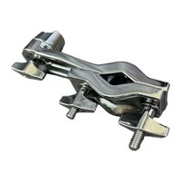 Magideal - Abrazadera Para Soporte De Platillo, Abrazaderas Para Soporte De Extensión De Tambor, Perilla De Metal, Abrazadera De Fijación Universal Para Brazo De
