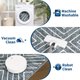 thumbnail image 4 of Alfombra ROYHOME 183x274 cm Geométrica Moderna Lavable, 4 of 8