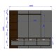 thumbnail image 3 of Rack Panel Tv 60 Trend Ngcanmar Negro - Canela, 3 of 4