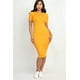 thumbnail image 4 of Vestido Midi Ajustado de Canalé, 4 of 5