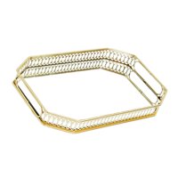 Bothyi - Bandeja Organizadora De Maquillaje, Bandeja Decorativa De Tocador Para Regalo, Para Encimera De Té, Escritorio, Tamaño B