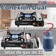 thumbnail image 3 of Cocina Portátil De Camping Con Maletín De Transporte Negro, 3 of 11