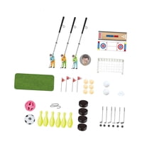 Ioensy - Kids Golf Set 6 En 1 Funny Children Ball Juguetes Para Jardín Interior Outdoor La Césped