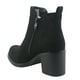 thumbnail image 4 of Botin Chalada Mujer Prata-1 Negro Moda, 4 of 7