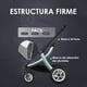 thumbnail image 3 of Coche Cuna con Silla Nido y Cubre Pies Azul Dorado, 3 of 8