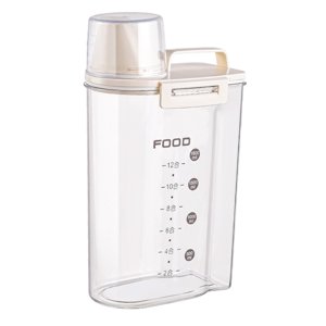Magideal - Contenedor De Polvo Para Lavandería, Dispensador De Jabón, Organización De Lavandería, Potenciador De Aroma, Dispensador De Cuentas Para Baño, Granja, 1.95L