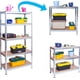 thumbnail image 5 of Repisas Rack 180x90x40 Estantería Metálica Plateado Galvanizado, 5 of 6