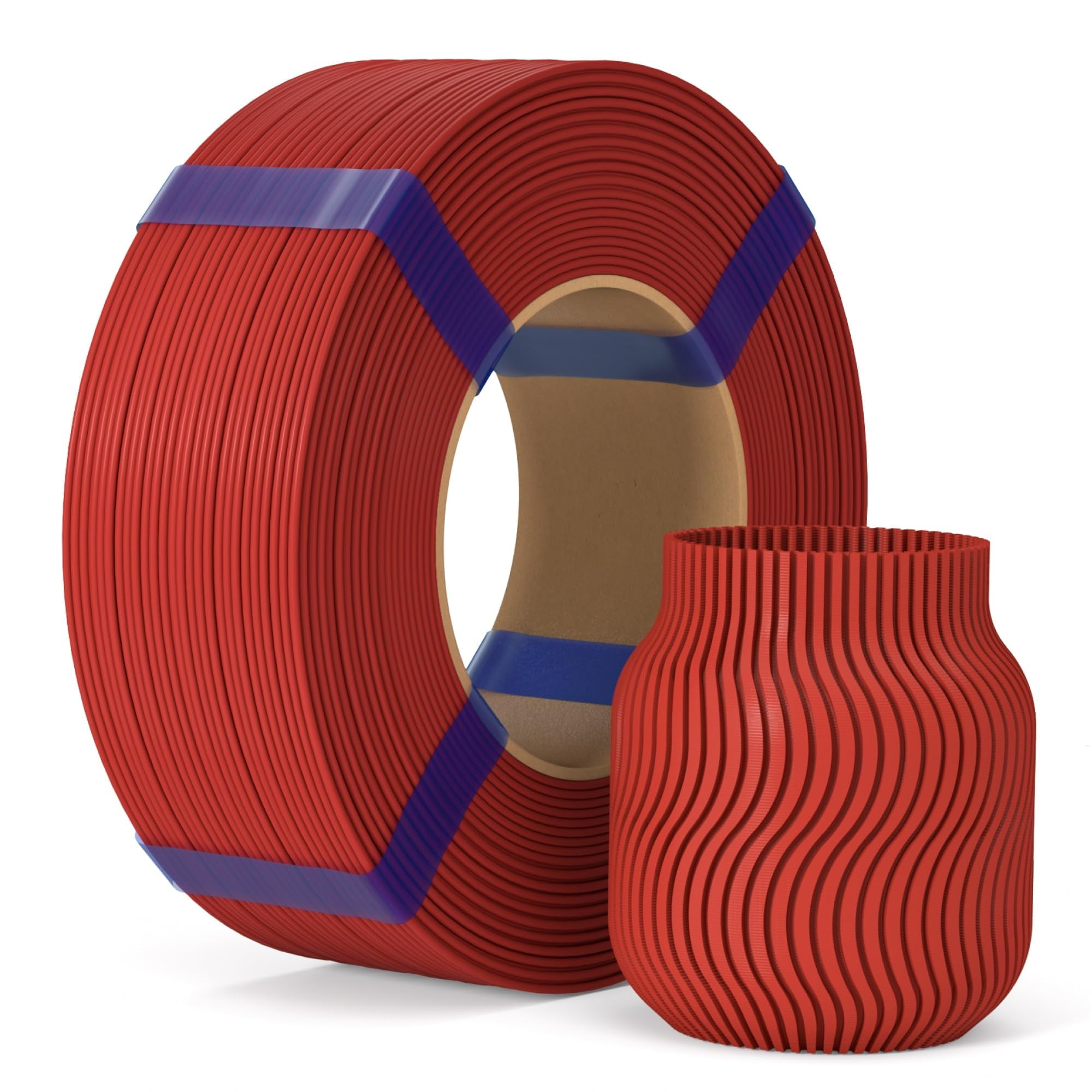Filamento Para Impresora 3d Elegoo Pla Basic, 1,75 Mm, Rojo, 1 Kg