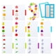 thumbnail image 2 of Juego de Memoria con Bloques, Juego de Coincidencias de Madera, Frutas, 2 of 3