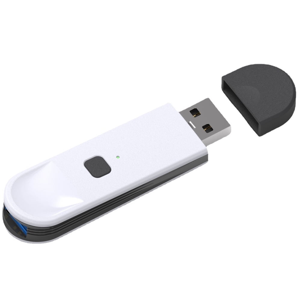 Convertidor Bluetooth Aaronmei Compatible Ps5 Ps4 Switch Pro Xbox One S Blanco