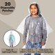 thumbnail image 5 of Ponchos de lluvia desechables BLUE PANDA para niños, paquete de 20, 5 of 8