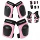 thumbnail image 1 of Juego de 6 piezas (rodilleras, coderas y muñequeras) tsavnpk rosa, 1 of 8
