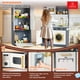thumbnail image 4 of Cocina De Juguete Infantil De Madera Extra Grande 100x89cm Negro Con Crema, 4 of 10