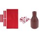 thumbnail image 3 of Billar De 9 Pies Pa?o De Mesa De Billar Snooker Fieltro Y Botella Shaker Tally Ball Rojo, 3 of 5