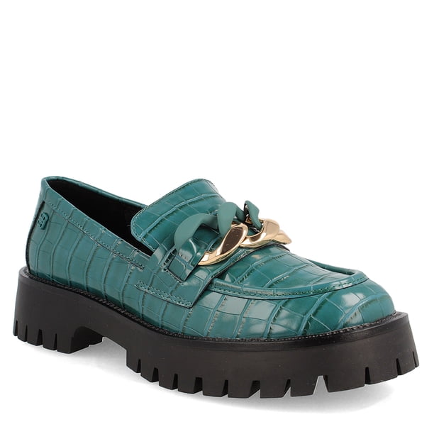 Mocasín Mujer Bata Red Label Fatima Verde