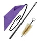 thumbnail image 5 of Limpiador De Flauta Para Clarinete, 3 Piezas, Herramienta De Limpieza, Accesorio Multifuncional, Portátil, Morado, 5 of 5