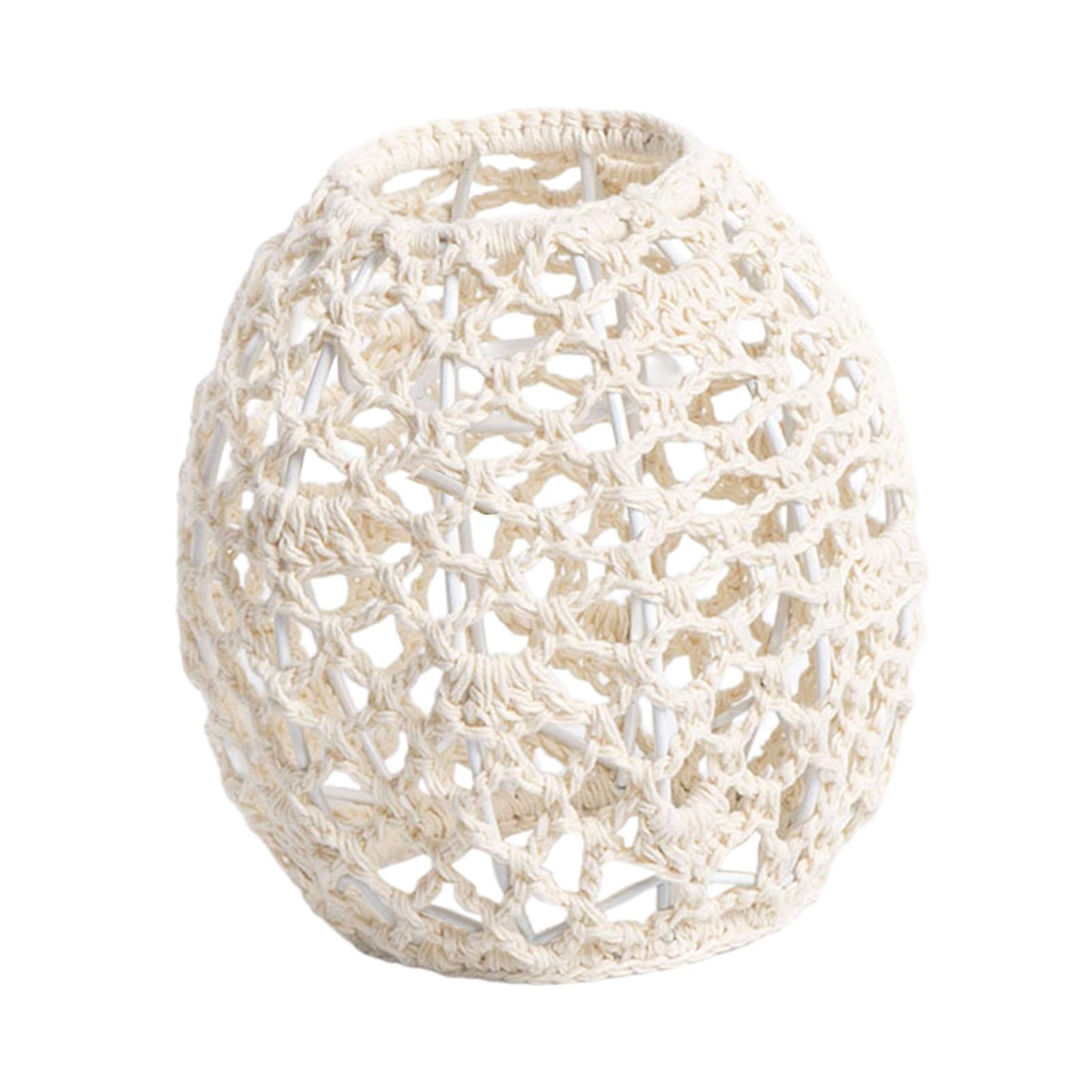 Magideal - Pantalla Bohemia, Luces Tejidas Hechas A Mano, Decoración, Pantalla Colgante, Lámpara De Techo, Lámpara De Araña, Pantalla Para Pasillo, Cocina, Inter